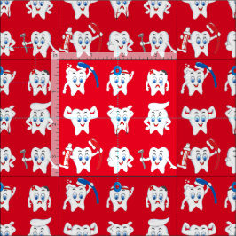 Tecido Dentes bonitos