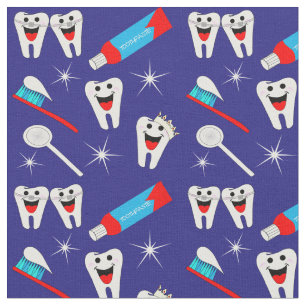 Tecido Dentes De Cartografia De Dentista Dentária Divert