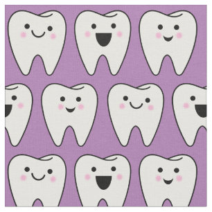 Tecido Dentes Dentinhos Dentista Dentor Dentário