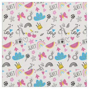 Tecido Desenhos de porta de corte