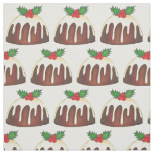 Tecido Deserto de Férias de Natal - Plum Pudim Pudim