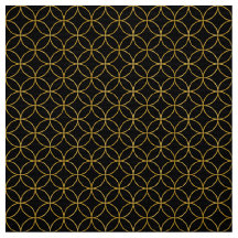 Design1 tradicional japonês - SHIPPO- Black&Gold