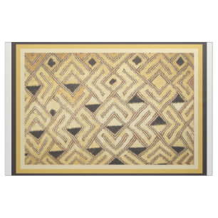 Tecido Design africano de Kuba Cloth inspirado