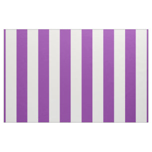Tecido Design branco roxo das listras