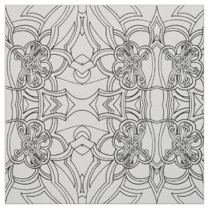 Tecido Design criativo (qualquer cor)