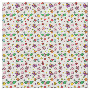 Tecido Design das Flores Maravilhosas