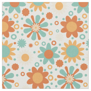 Tecido Design de abstrato com flores