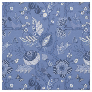 Tecido Design de algodão azul-claro-boêmia-boêmia-twill