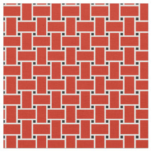 Tecido Design de cesto vermelho-claro