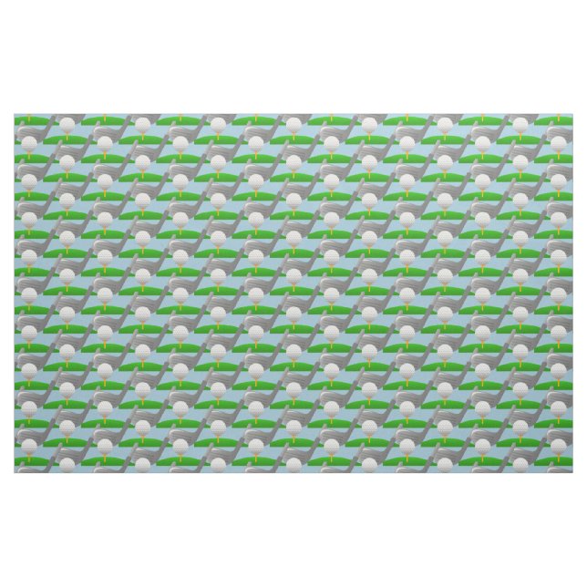 Tecido Design de Golfe (Fat Quarter)
