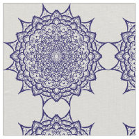 Design de mandala azul