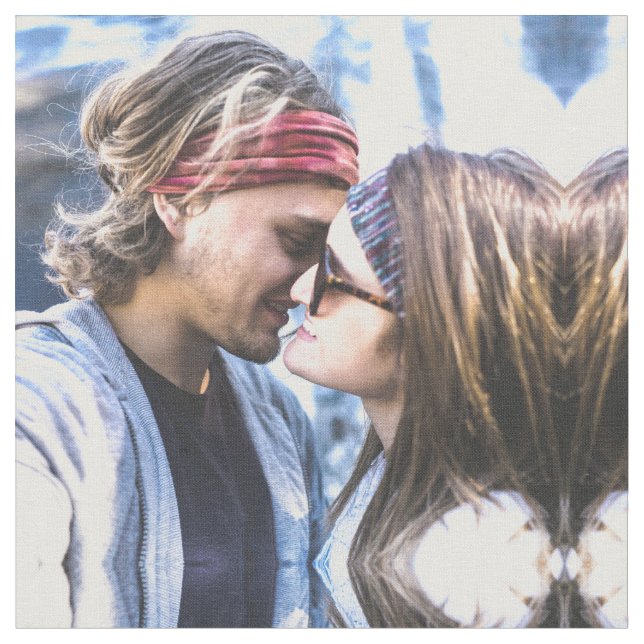 Tecido Design de Modelo de Fotografia Personalizado (Detalhe)