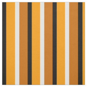 Tecido Design de Padrão de Faixa Laranja Amarela