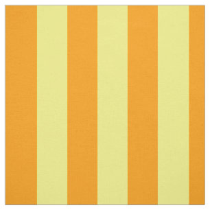Tecido Design de Padrão de Faixa Laranja Amarela