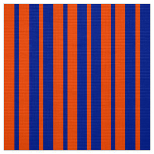 Tecido Design de Padrão de Faixa Na moda de Azul Laranja