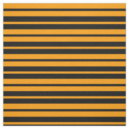 Tecido Design de Padrão de Faixa Preta Laranja