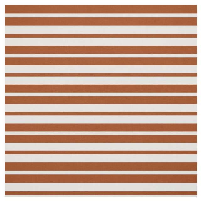 Tecido Design de Padrão de Stripes Brancas Marrons (Modelo)