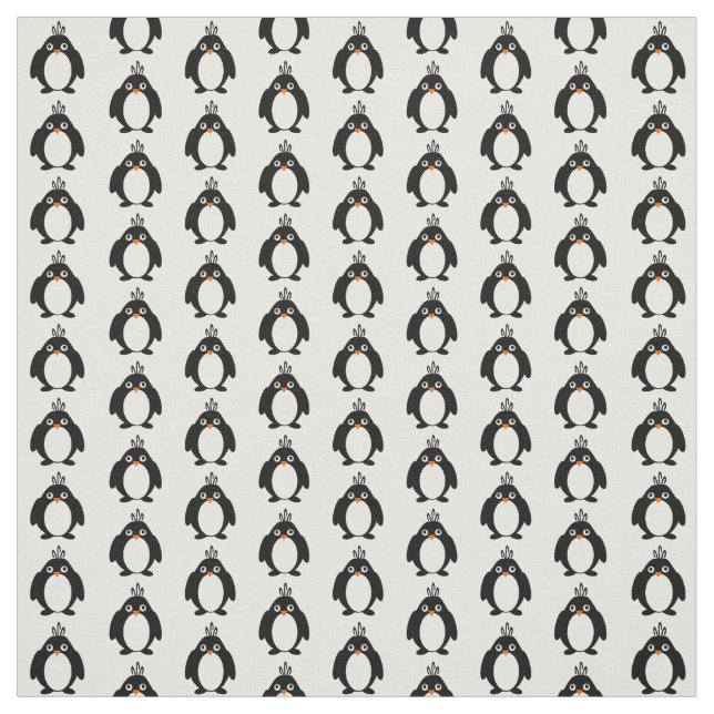 Tecido Design de pinguim (Modelo)