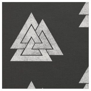 Tecido Design de Valknut Viking