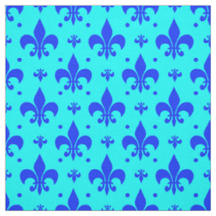 Tecido Design do padrão Fleur-de-lis