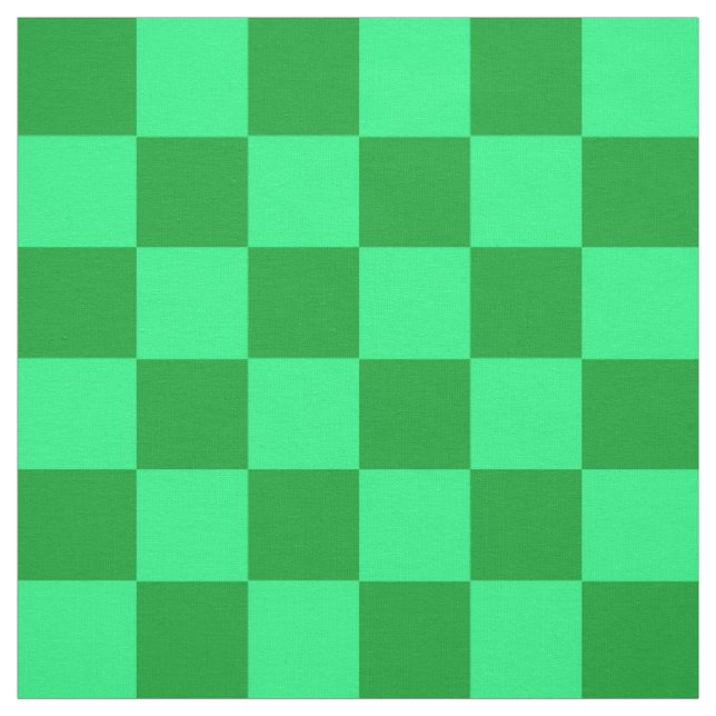Tecido Design do Verificador Verde Claro e Escuro (Modelo)