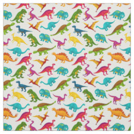 Tecido Design dos dinossauros