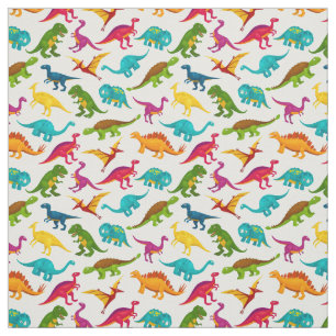 Tecido Design dos dinossauros