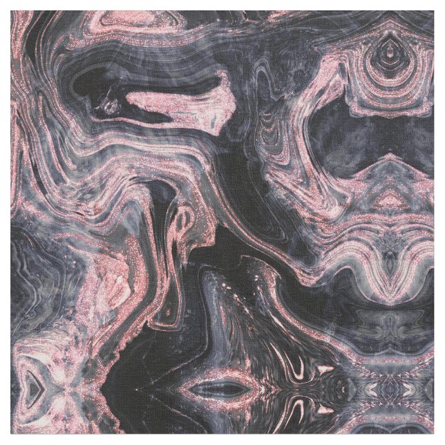 Tecido Design rosa na moda abstrato marbleized (Detalhe)