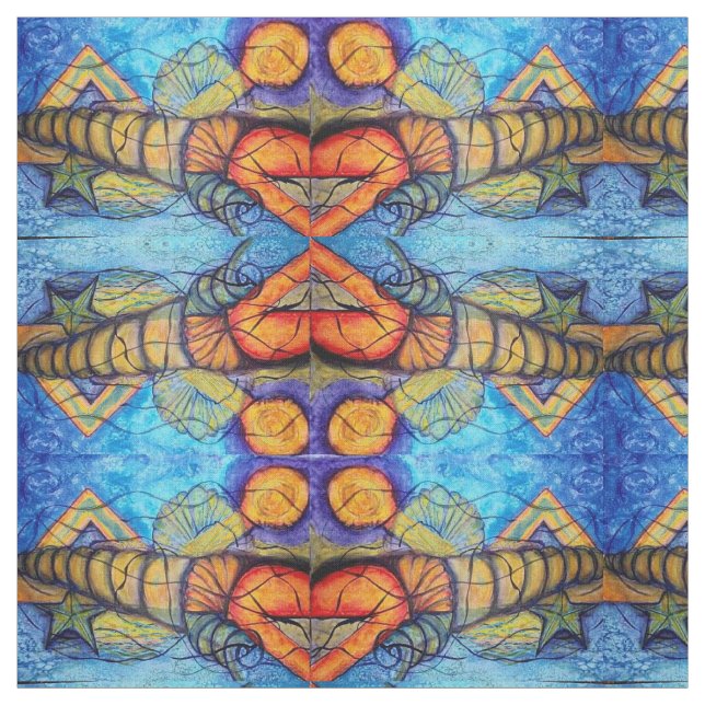 Tecido Design surreal da fantasia (Modelo)