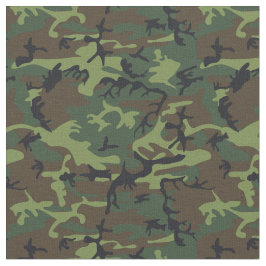 Tecido Design Verde de Padrão de Camuflagem