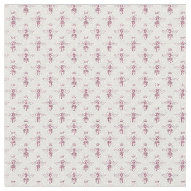Tecido Designs gráficos cor-de-rosa e branco (Detalhe)