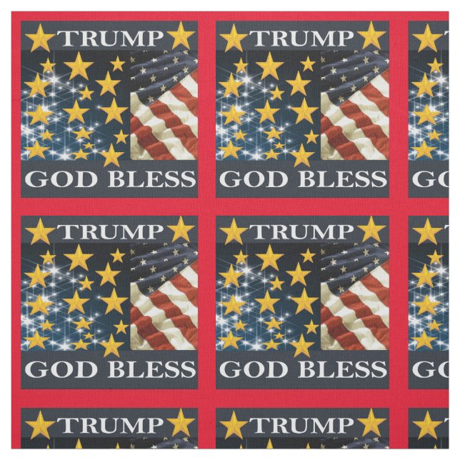 TECIDO DEUS ABENÇOE TRUMP 2020 (Modelo)