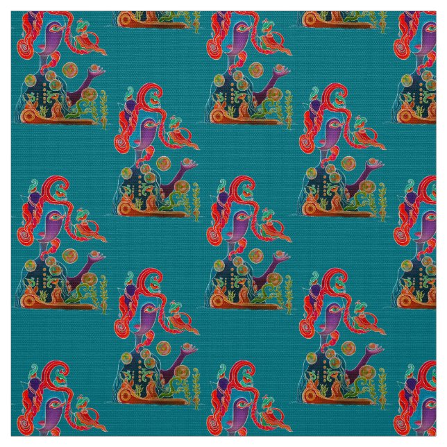 Tecido Deusa Pattern (Modelo)