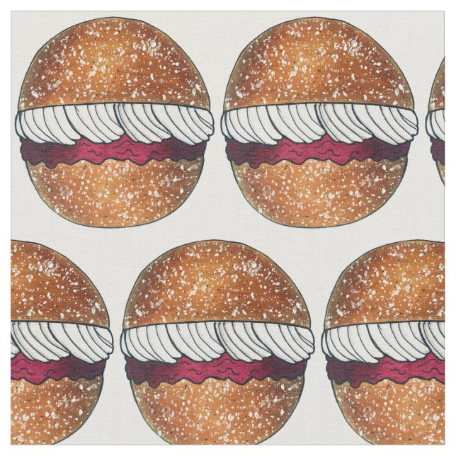 Tecido Devonshire Split British Pastores UK Baking (Detalhe)