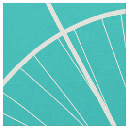 Tecido Dia azul do vintage na bicicleta do parque