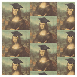 Tecido Dia de Formatação de Mona Lisa