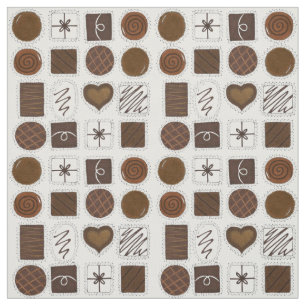 Tecido Dia de os namorados Chocoholical Bon Bon Candy Foo