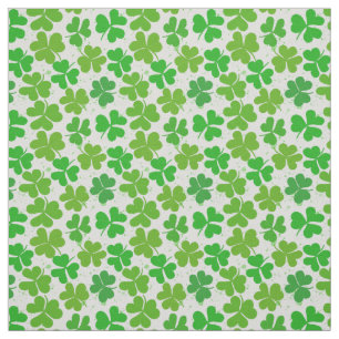 Tecido Dia de São Patrício Shamrock verde