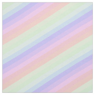Tecido diagonal listrado Pastel à moda do teste