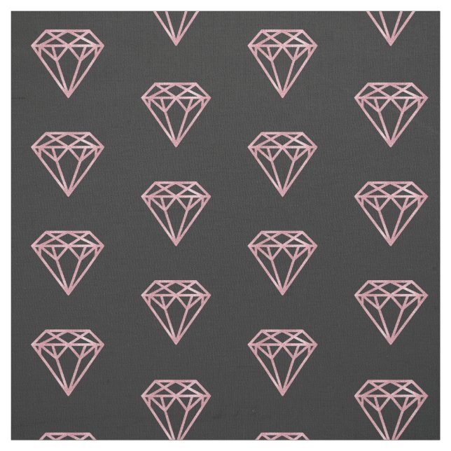 Tecido Diamante Dourado cor-de-rosa (Modelo)