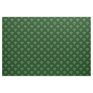 Tecido Diamante - Verde esmaecido em verde escuro 003300