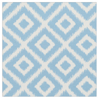 Tecido Diamantes de Ikat Azul