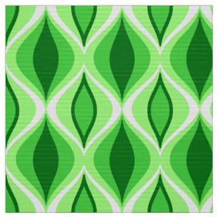 Tecido Diamantes, esmeralda & verde limão modernos do