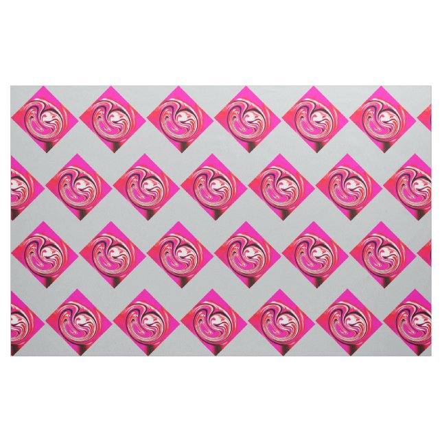 Tecido Diamantes rosa (Fat Quarter)