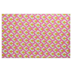 Tecido Diamantes Stripes Watercolor Patterno