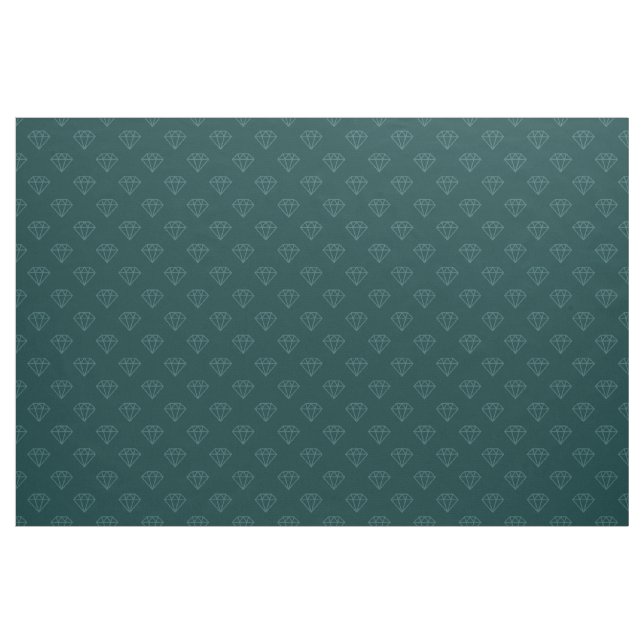 Tecido Diamond - Moss Green no Dk Moss Green (Jarda)