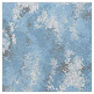 Tecido Digi azul Camo