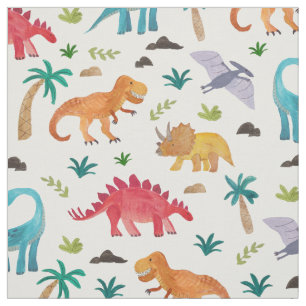 Tecido Dinos pintados