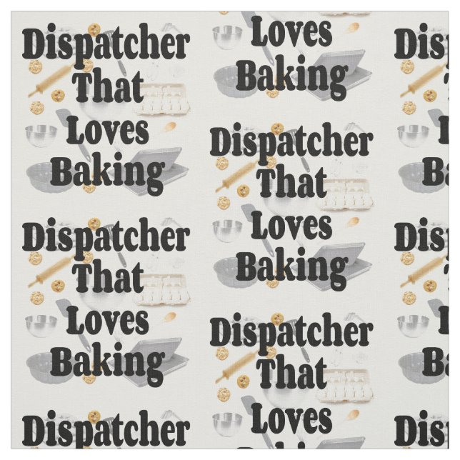 Tecido Dispatcher ama Baking (Modelo)