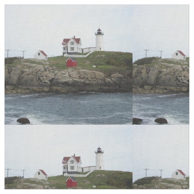 Tecido Distância clara de Maine do Nubble (Detalhe)